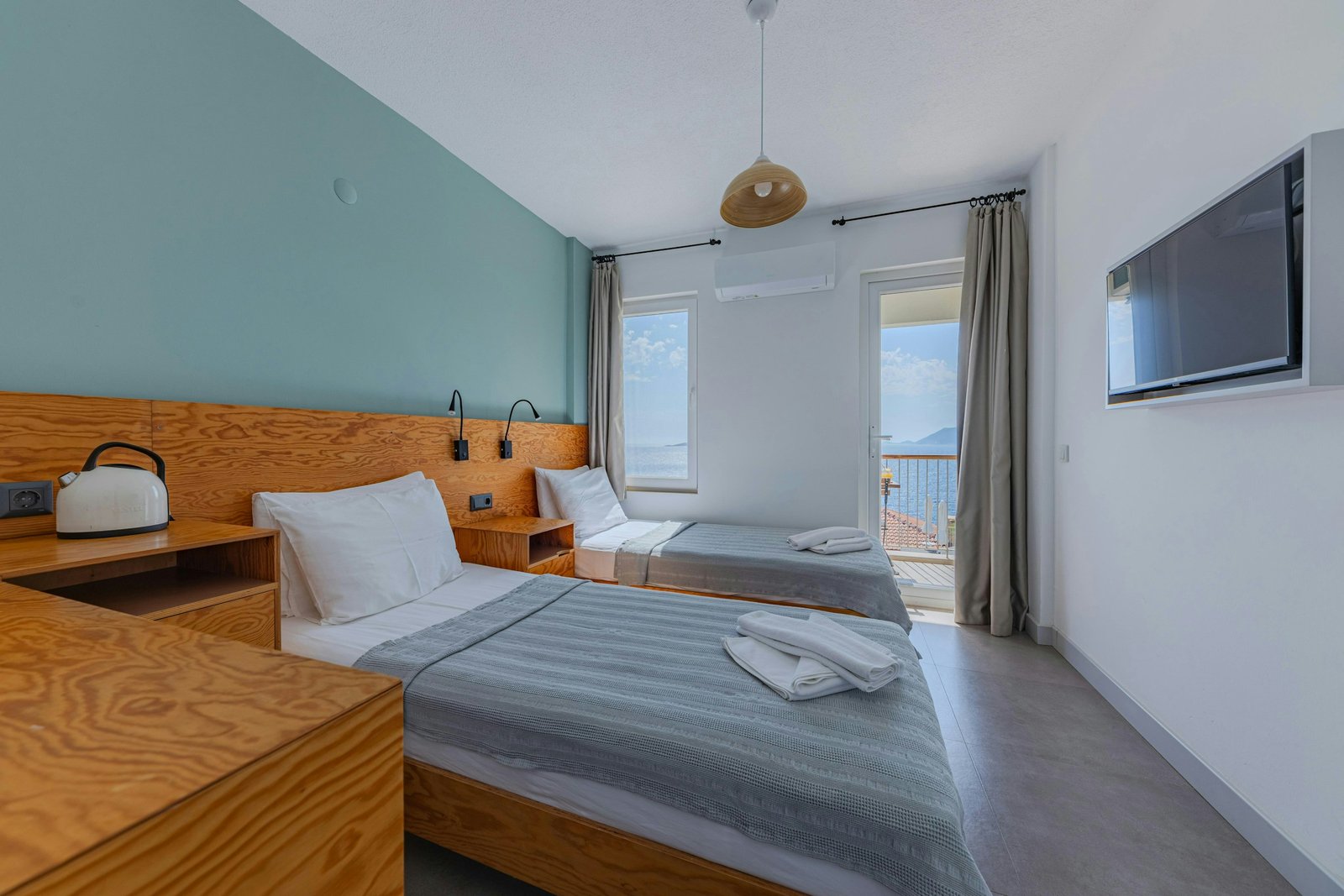 Habitación grande de CryptoCalp en Calpe